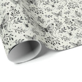Moth Wrapping Paper Cadeaupapier (Rol Hoek)