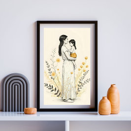 Mother and Child X Poster