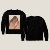 mother and daughter love (Motif recto et verso)