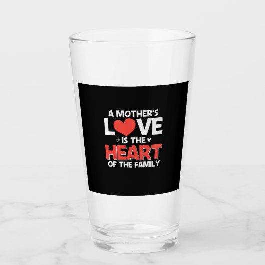 Mother Art A Mother's Love Glas (Voorkant)
