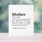 Mother Definition  Acryl Bord (Neutraal)