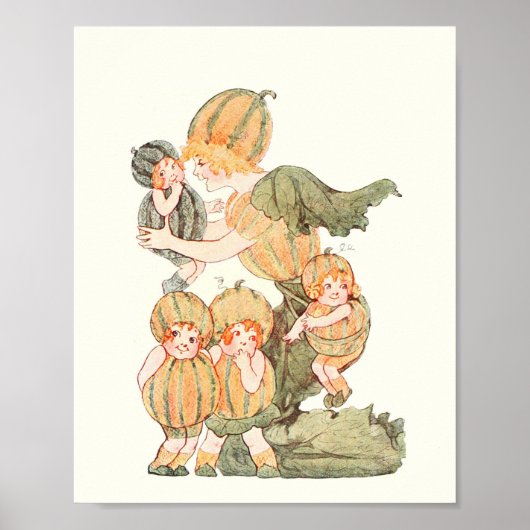 Mother Earth Children - Madame Muskmelon Poster (Devant)