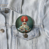 MOTHER GINGER Nutcracker Fashion Ballet Ronde Button 7,6 Cm (In situ)