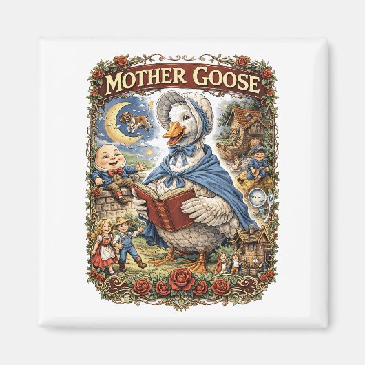Mother Goose Magneet (Voorkant)