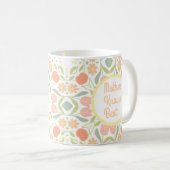 Mother Knows Best Floral Mother's day Gift Mug (Devant droit)