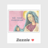 Mother Mary prayer sticker (Feuille)