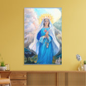 Mother of Salvation Canvas Afdrukken middelgrote g (Insitu (Woonkamer))