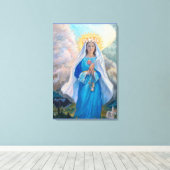 Mother of Salvation Canvas Afdrukken middelgrote g (Insitu (Houten vloer))