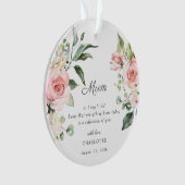Mother Of The Bride Keepsake Ornament (voorkant)