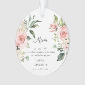 Mother Of The Bride Keepsake Ornament (voorkant)
