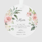 Mother Of The Bride Keepsake Ornament (devant)