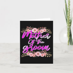Mother Of The Groom Bachelorette Wedding Party Bri Kaart
