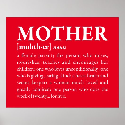 Mother Poster (Voorkant)