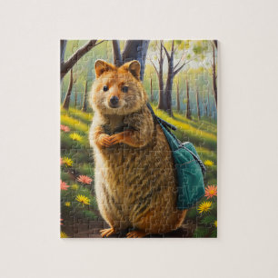 Mother Quokka Shopping, Jigsaw Puzzle