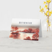 Mother´s Day Card "Best Mum Ever" Kaart (Gele Bloem)