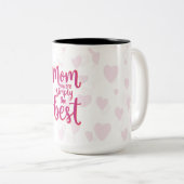 Mother’s Day Love Mug – Best Mom Ever (Devant droit)