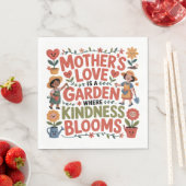 Mother’s Love Is A Garden Where Kindness Blooms Servet (Insitu)