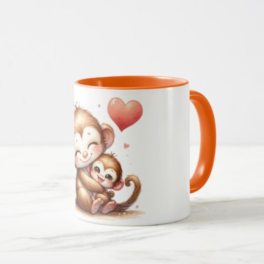 Mother & Son Love Mug (Devant droit)