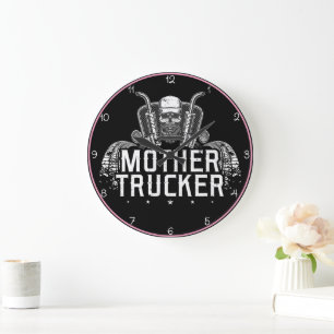 Mother Trucker: Vet Schedelontwerp Grote Klok