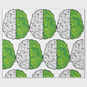 Motherboard Brain Cadeaupapier (Vlak)