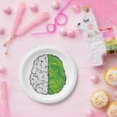 Motherboard Brain Papieren Bordje (Feest)
