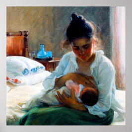 Motherhood Elin Danielson-Gambogi 1893 Poster