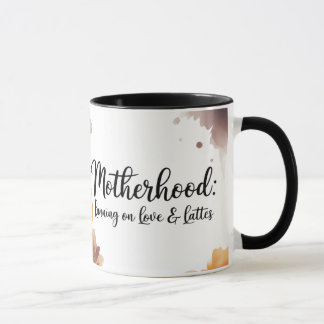 Motherhood Love & Lattes Coffee Mok