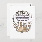 motherhood postcard briefkaart (Voorkant / Achterkant)