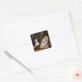Motherly Love Vierkante Sticker (Envelop)