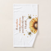 Mother's Day Bathroom Towel Set (Serviette à main)