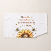 Mother's Day Bathroom Towel Set (Serviette à main)