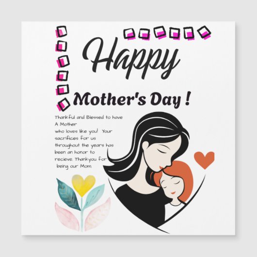 Mothers Day Card (Voorkant)