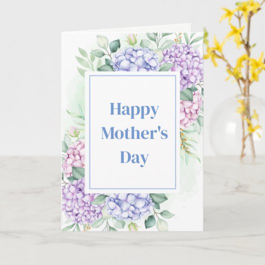 Mother's Day Card Kaart (Gele Bloem)