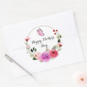 Mothers day Circle sticker (Enveloppe)