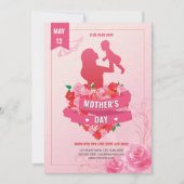 Mothers Day Event Invitation Flyer Template (Devant)