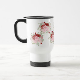 Mother's Day Floral Pattern Thermal Tumbler Reisbeker
