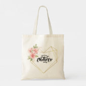 Mother's Day Floral Tote Bag (Dos)