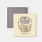 mother's day gifts magneet (Voorkant / Achterkant)