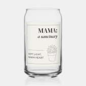 Mother's Day Minimalist Mama Sanctuary Botanical (Verso)