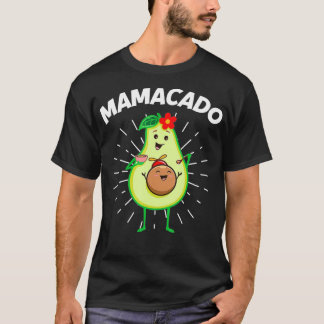 Mothers Day Pregnant Avocado Pregnancy Announcemen T-shirt