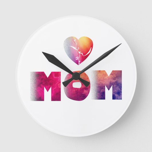 mothers day ronde klok (Voorkant)