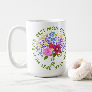 Mother's Day With Blumenstrauss Large Mug Koffiemok