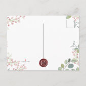 Mother's Day World's Best Mom Certificate Aankondigingskaart (Achterkant)