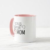 Mother's Day World's BEST Mom Coffee Mug (Devant gauche)