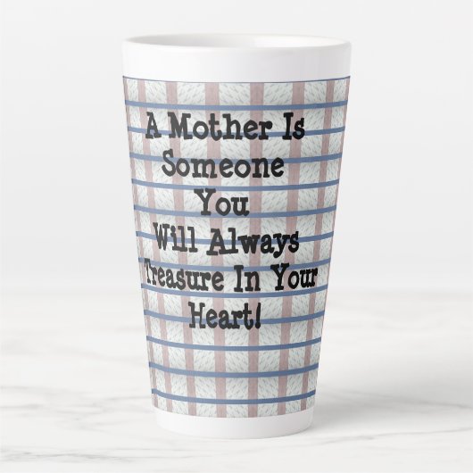 Mothers Treasure Latte Mok (Voorkant)