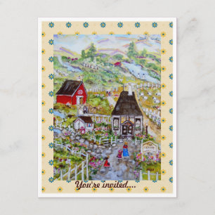 MoTHER's VISION-uitnodiging voor huisverwarming Kaart