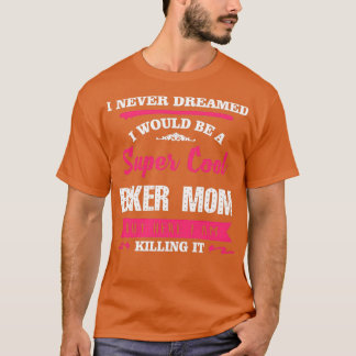 Motherx27s-dagcadeau voor een superwollige fietser t-shirt