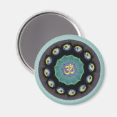 Mothing Mandala Om Magnet (Recto/Verso)