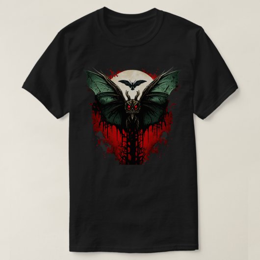 Mothman 5 t-shirt (Design voorkant)