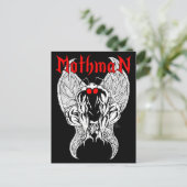 Mothman Briefkaart (Staand voorkant)